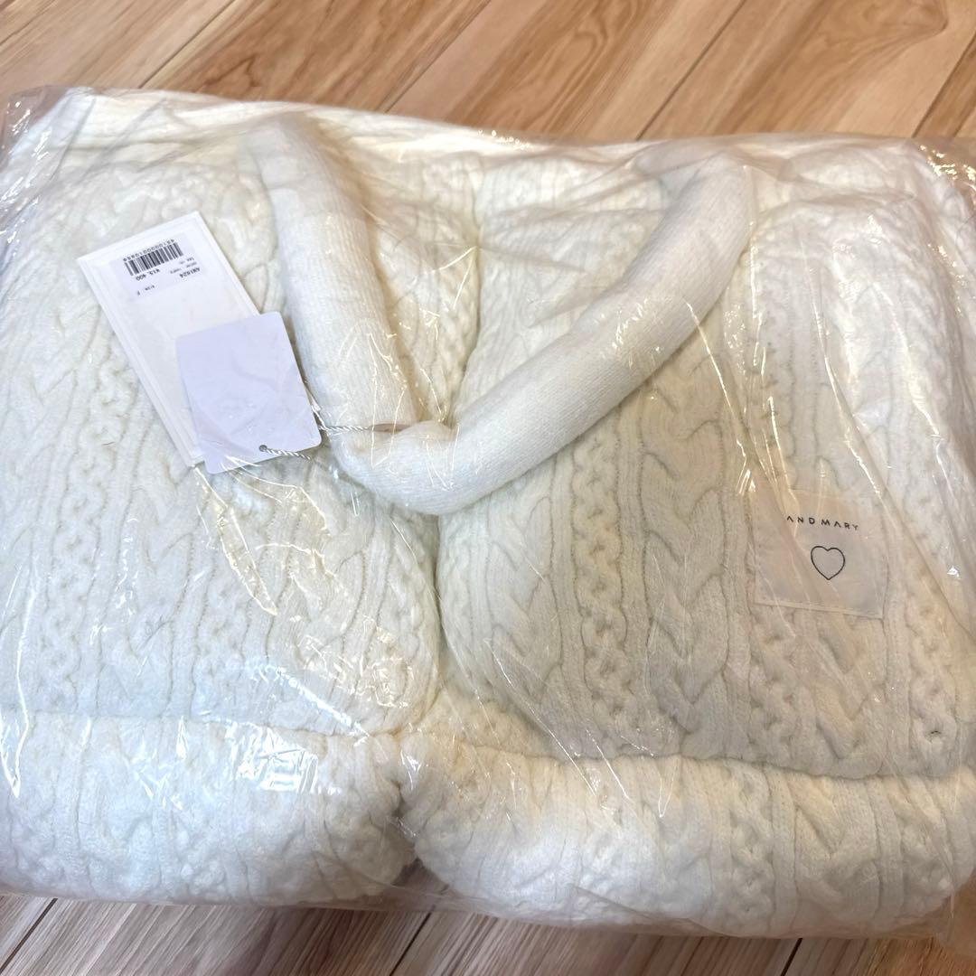 バッグ andmary Mary quilting knit bag