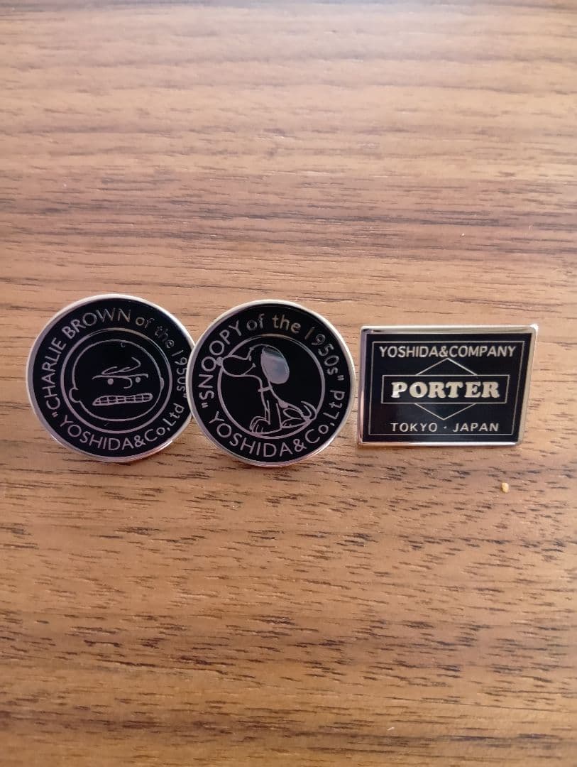 PORTER ブラックビジネスバッグ　スヌーピーコラボ