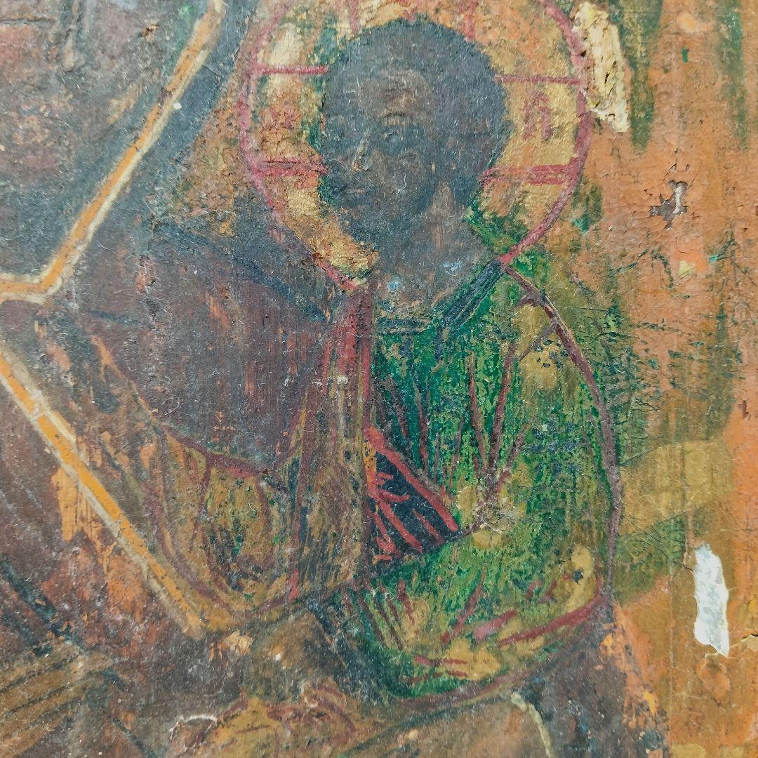 Ｍ170-3 隠れキリシタン肉筆板絵『ウラジーミルの生神女』　DD