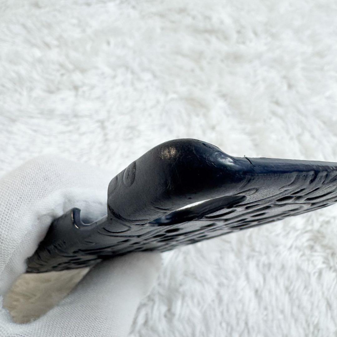 Christian Dior スマホケース レザー オブリーク エンボス加工