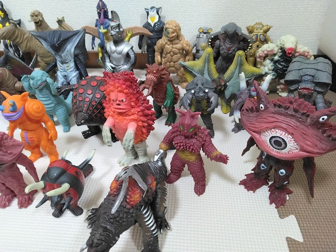 ウルトラ怪獣ソフビ40体まとめ売り/80サイズ/フィギュア/送料込み