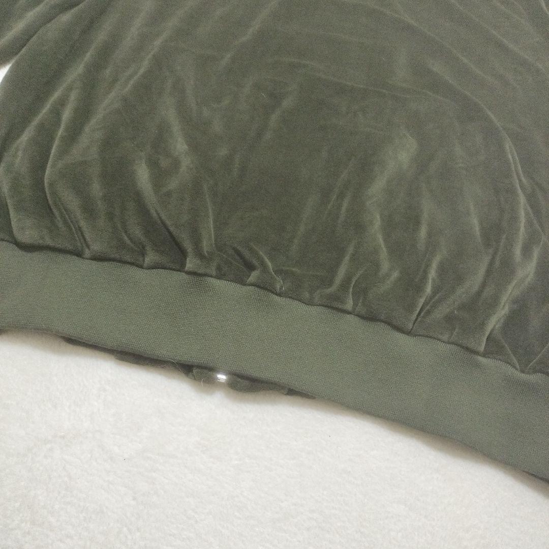 dawn of proof　ベロア　ジャージ　セットアップ　　カーキ　オリーブ