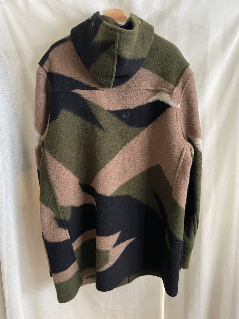 希少)グローバーオール ダッフルコート カモフラ 迷彩 ウールGloverall