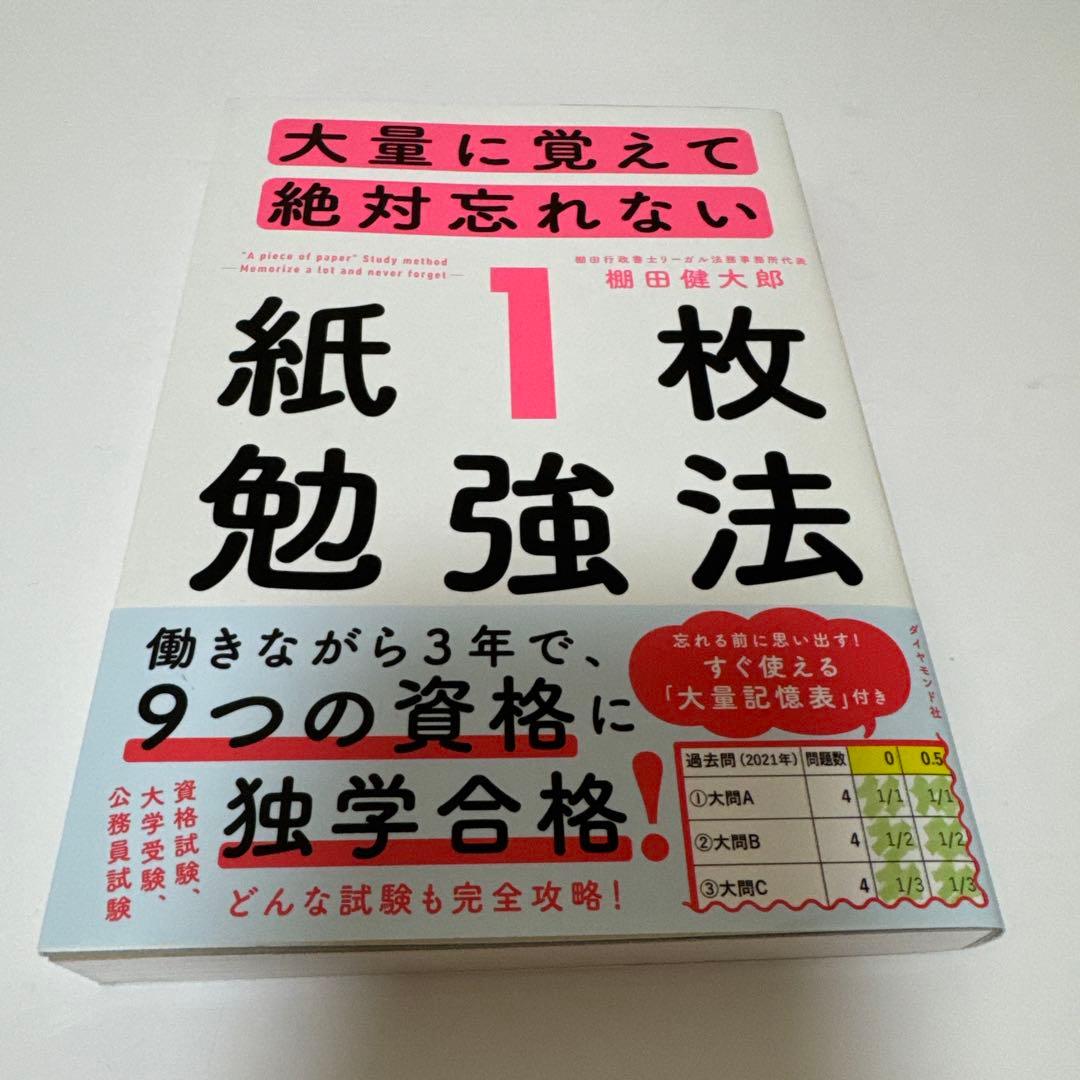 2025年度版 最強宅建士書&棚田式問題&紙一枚勉強法　合格5点セット