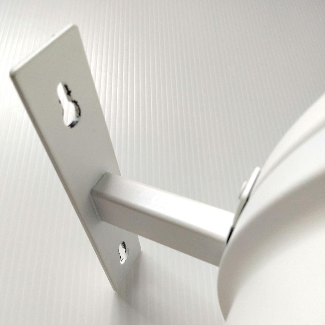 壁掛け 両面時計 ウォールクロック インテリア ホワイト 壁付け