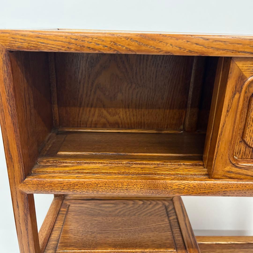 飾り棚 茶箪笥 茶道具 組木 工芸 骨董　木製　レトロ