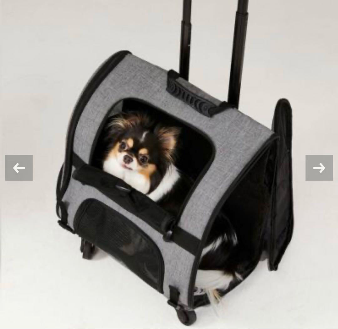 エアバギーフィット　犬　ペットキャリーバッグ　ブラック　黒　耐荷量10kg