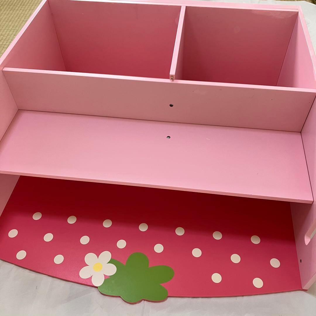 貴重♡レア♡マザーガーデン♡野いちごの本棚・シェルフ・マガジンラック・木製収納