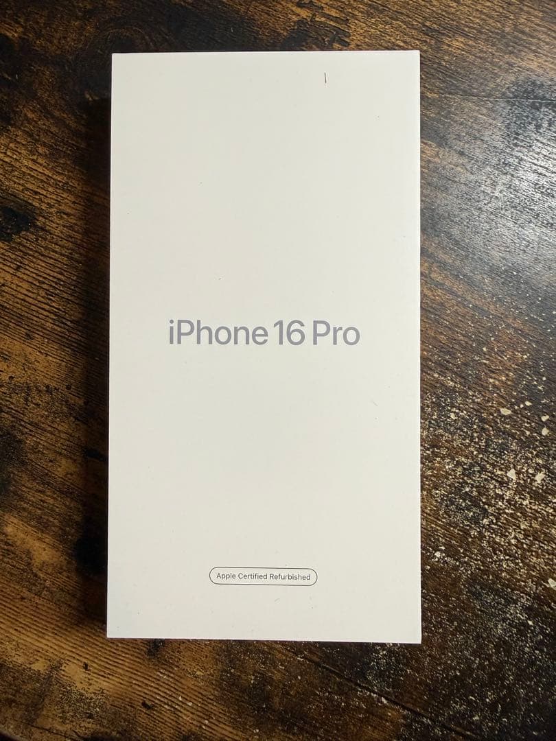 iPhone 16 Pro 128GB ナチュラルチタニウム 国内版SIMフリー