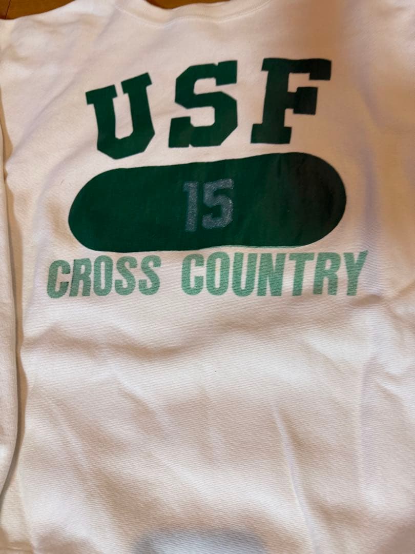 80s チャンピオンリバースウィーブ　白　トリコタグ