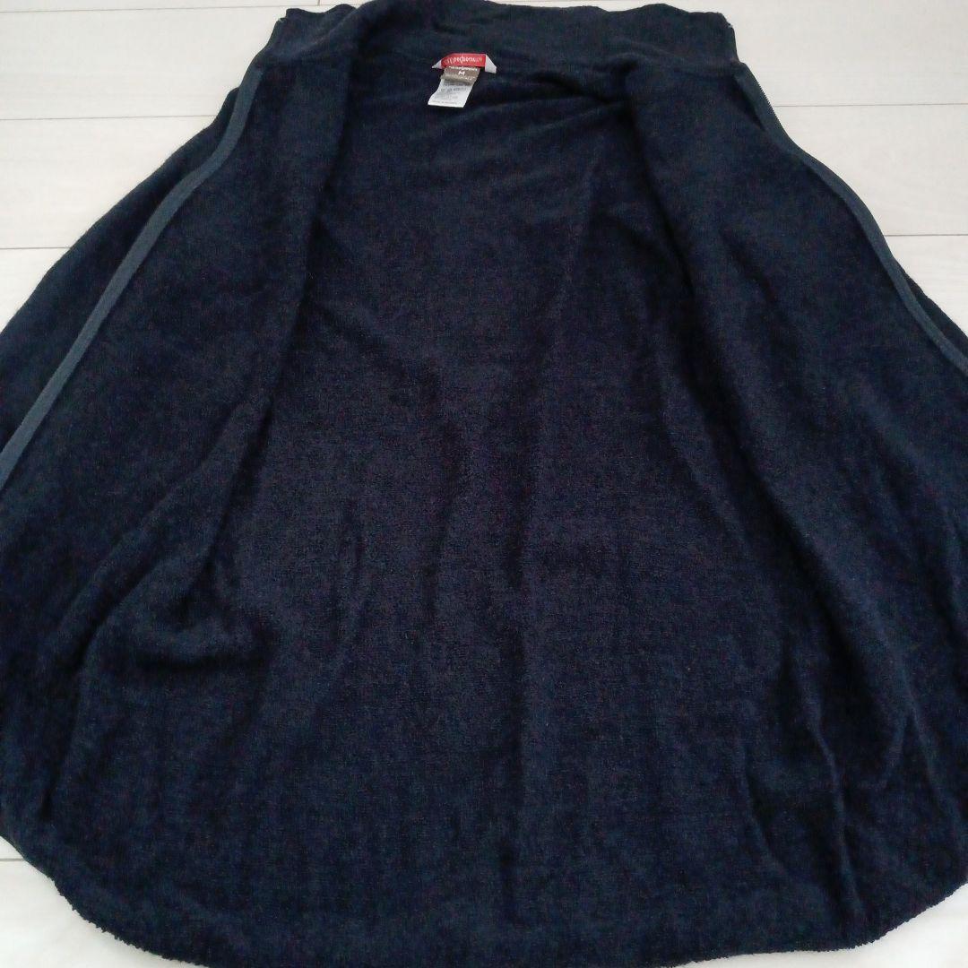 ウールパワー フルジップ ジャケット 400 サイズM ネイビー