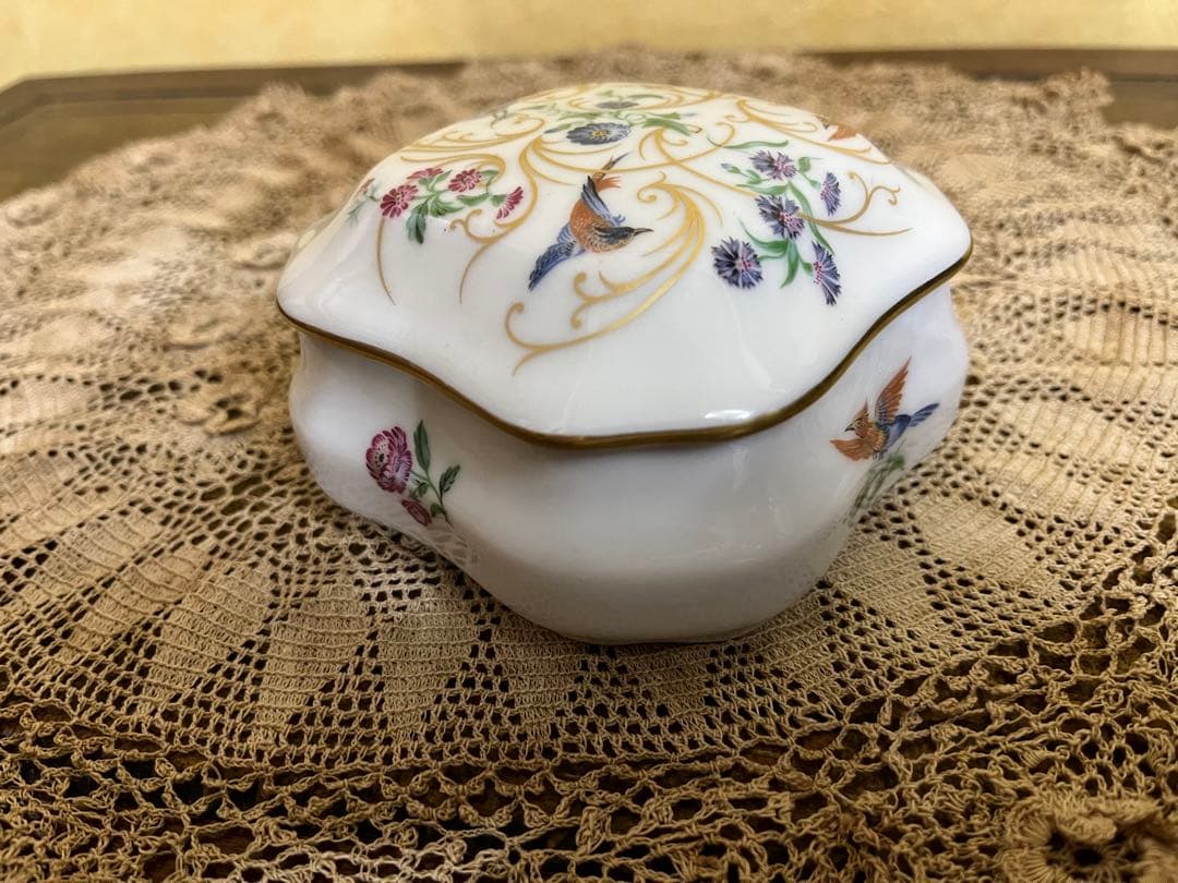 フランス リモージュ REUGEリュージュ オルゴール スイス製 ヴィンテージ