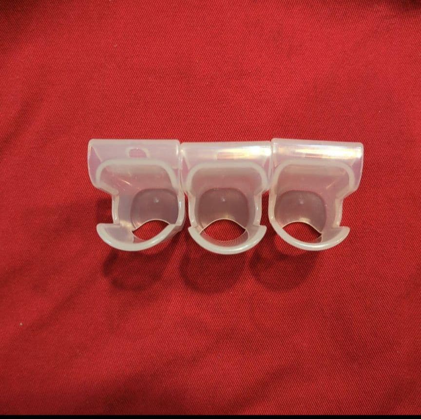 薬味チューブホルダー 調味料ケース 6個 まとめ売り セット プラスチック製 ②