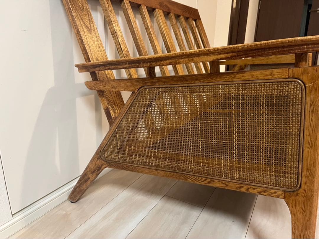 アクメファニチャー ウィッカーソファ 2P ラタン ACME