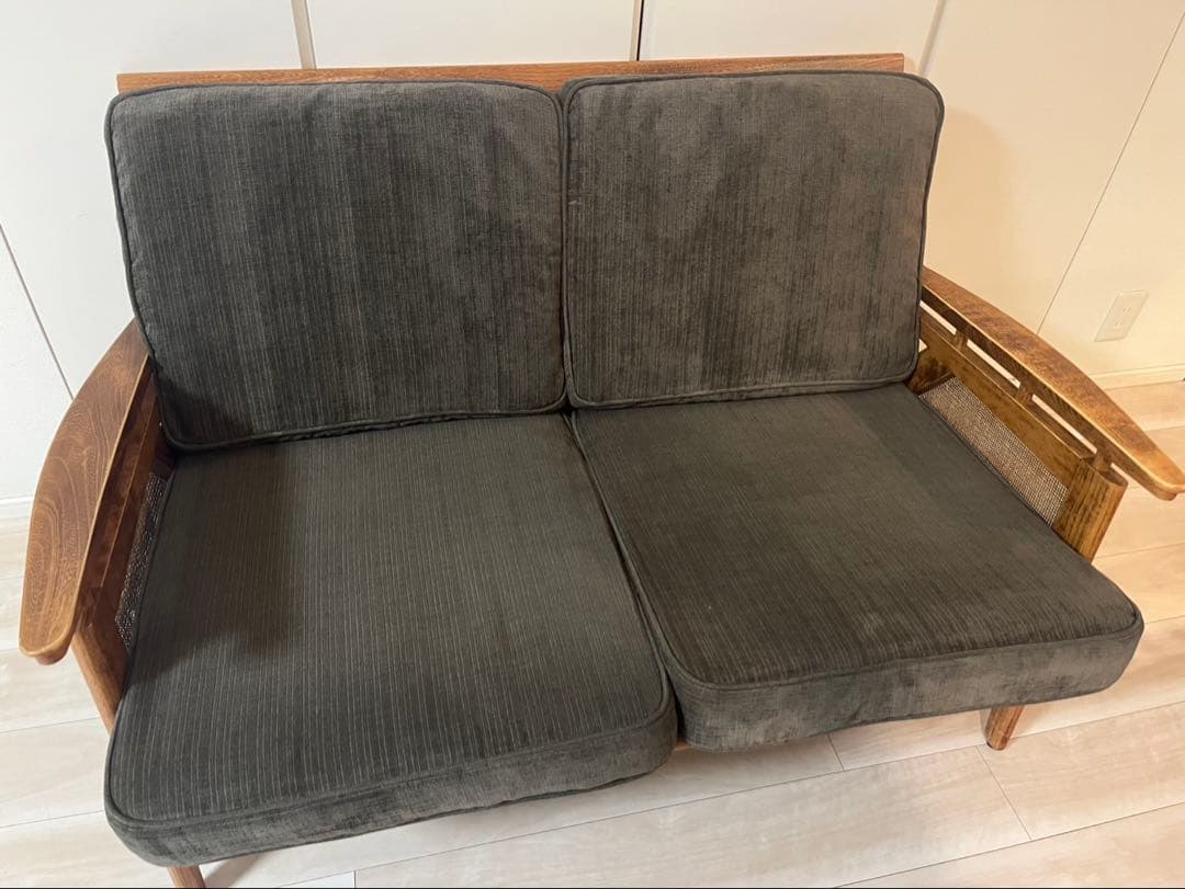 アクメファニチャー ウィッカーソファ 2P ラタン ACME