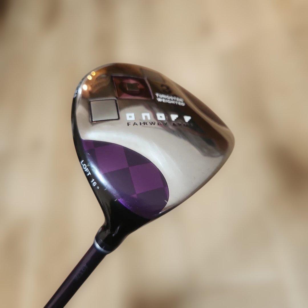 送料込み/グローブライドオノフ ONOFF 3番ウッド-16度