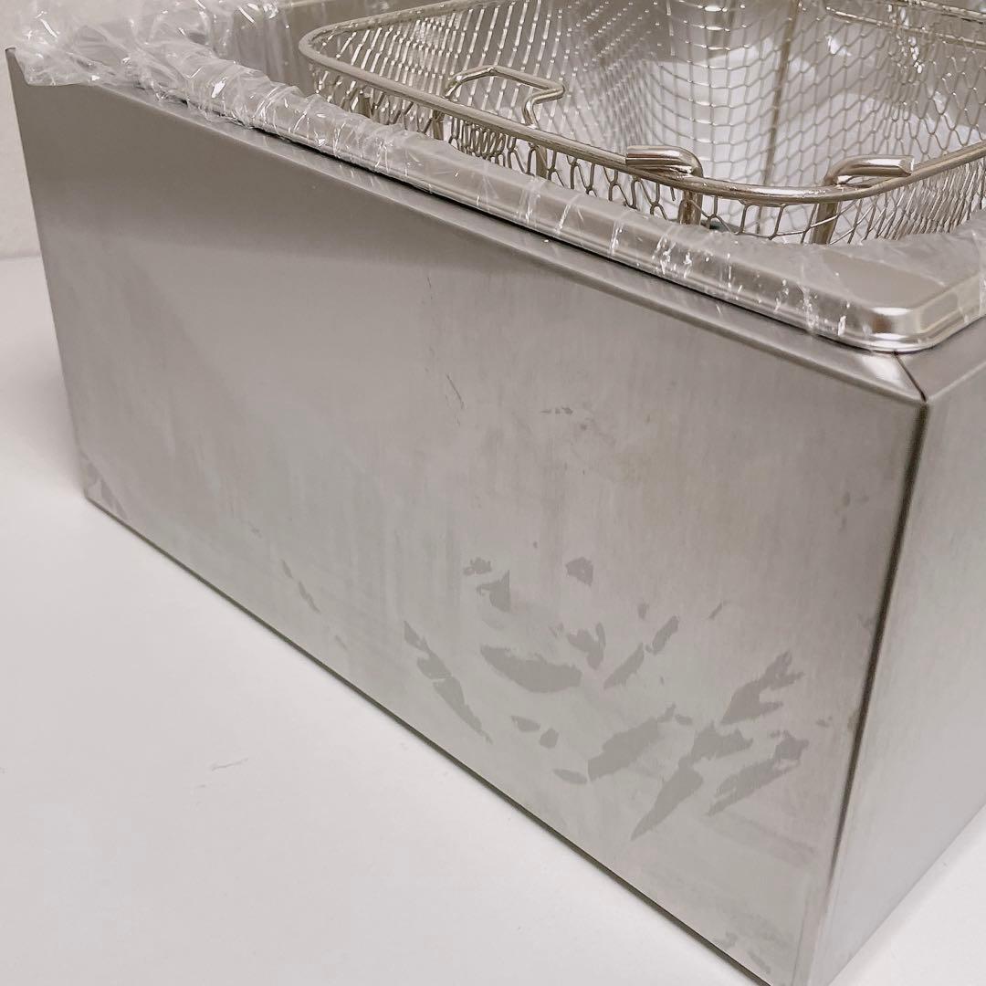 本日限定価格‼️電気フライヤー 6L 業務用 家庭用 卓上フライヤー 揚げ物器