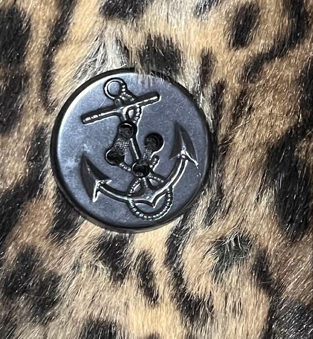 【入手困難レア】schott × MOUSSY レオパードPコート　ピーコート