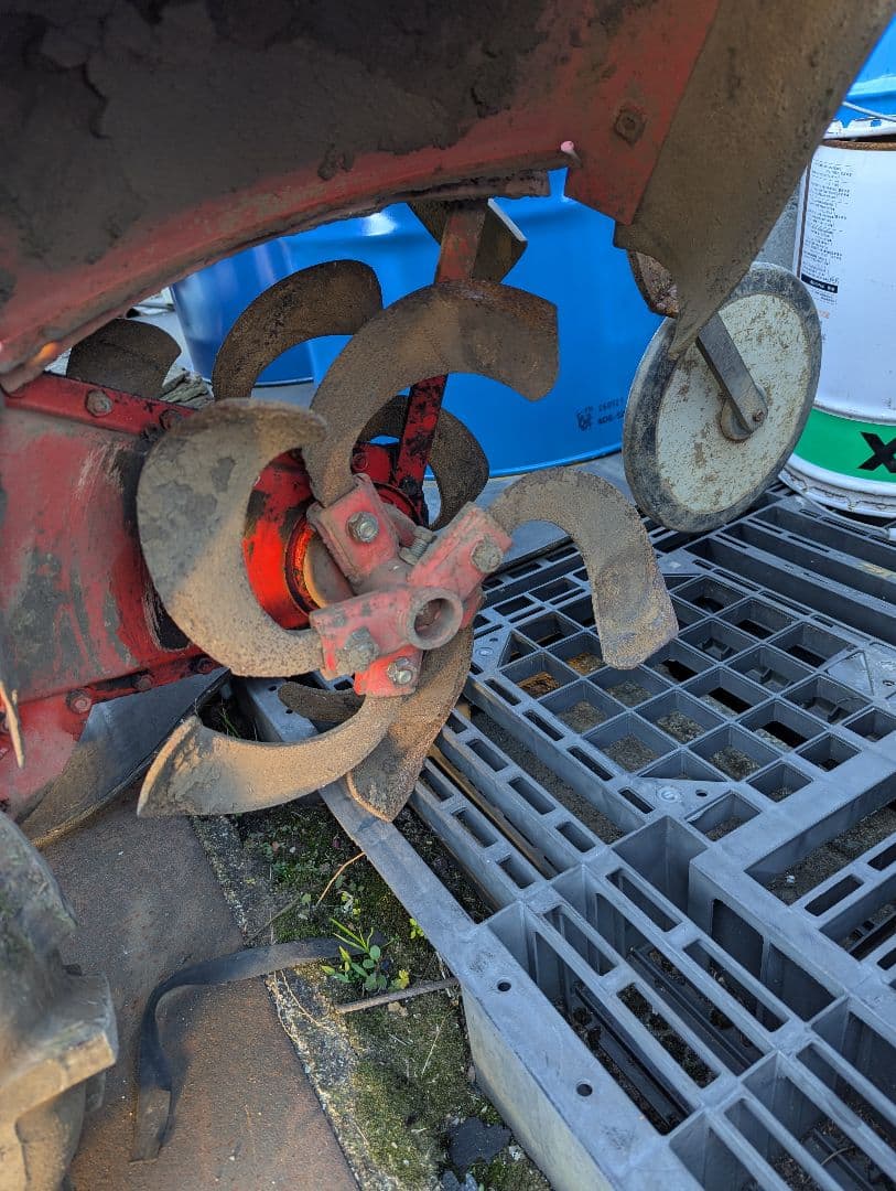 管理機　畝立て機　マメトラ　直接渡し限定