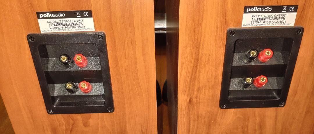 Polk Audio TSi-500 トールボーイスピーカーペア　送料込み　②