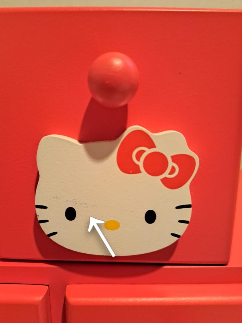 ハローキティ木製チェスト