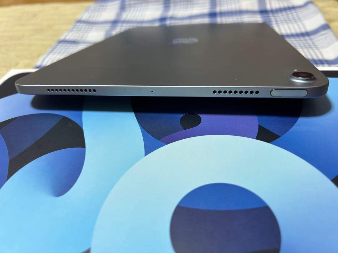 【美品】【ジャンク】【スカイブルー】【箱付き】iPad Air4 本体 64GB