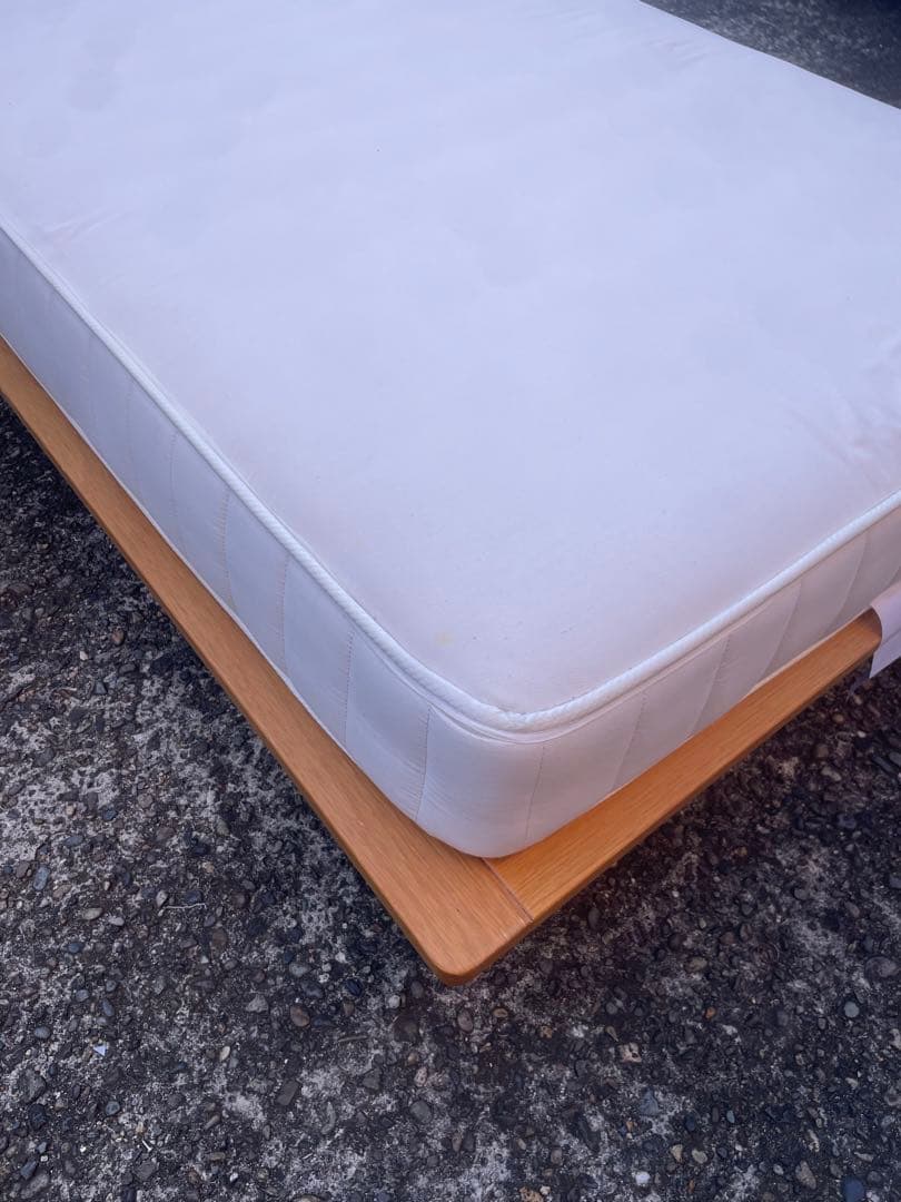 【引取限定】無印良品　ベッド　フレーム　マットレス　シングル　葛飾区