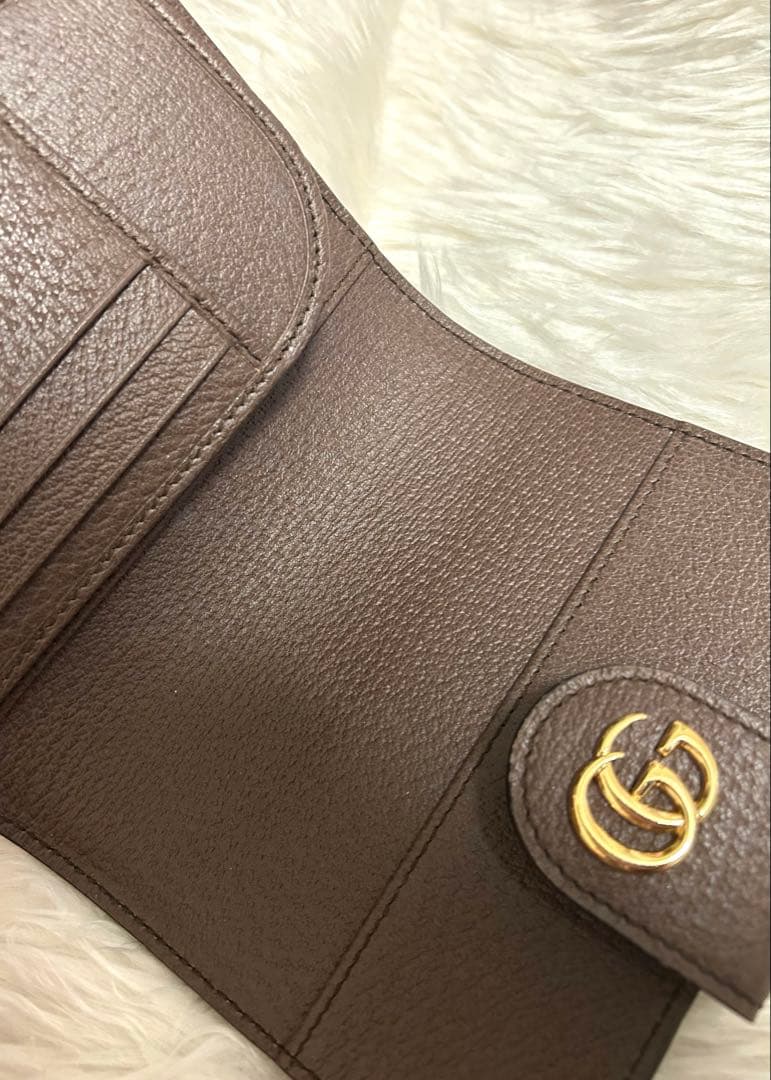 Gucci GGキャンバス パスポートケース【箱あり】