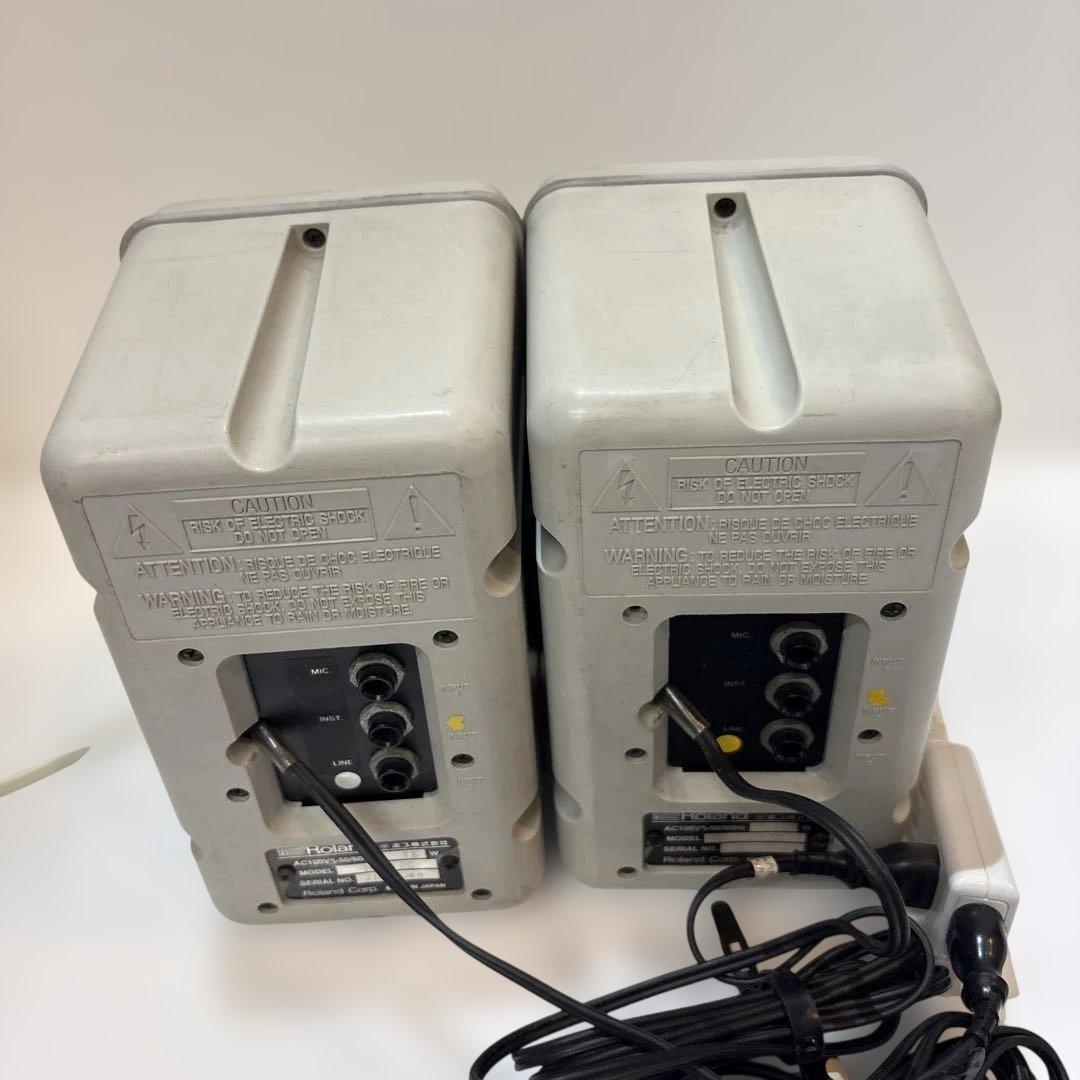 Roland ローランド MA-12C アンプ モニタースピーカー 通電確認済み