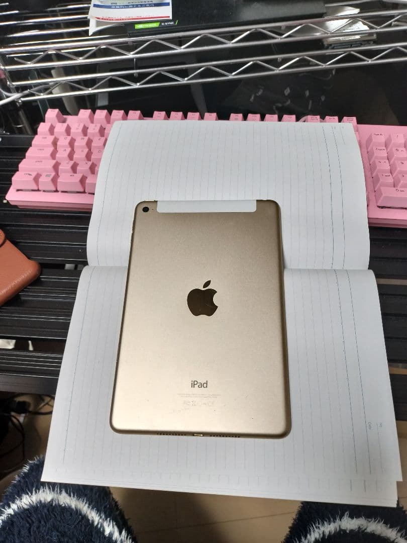 iPad mini 4 ゴールド 本体 16GB Wifi　Cellular