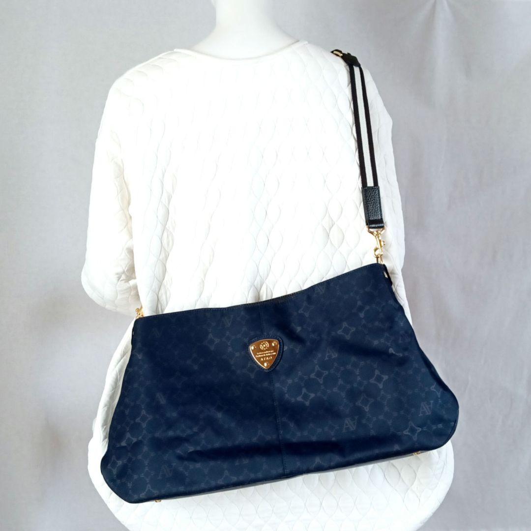 極美品◆ATAO アタオ チヴィ モノグラム 2way ショルダー バッグ