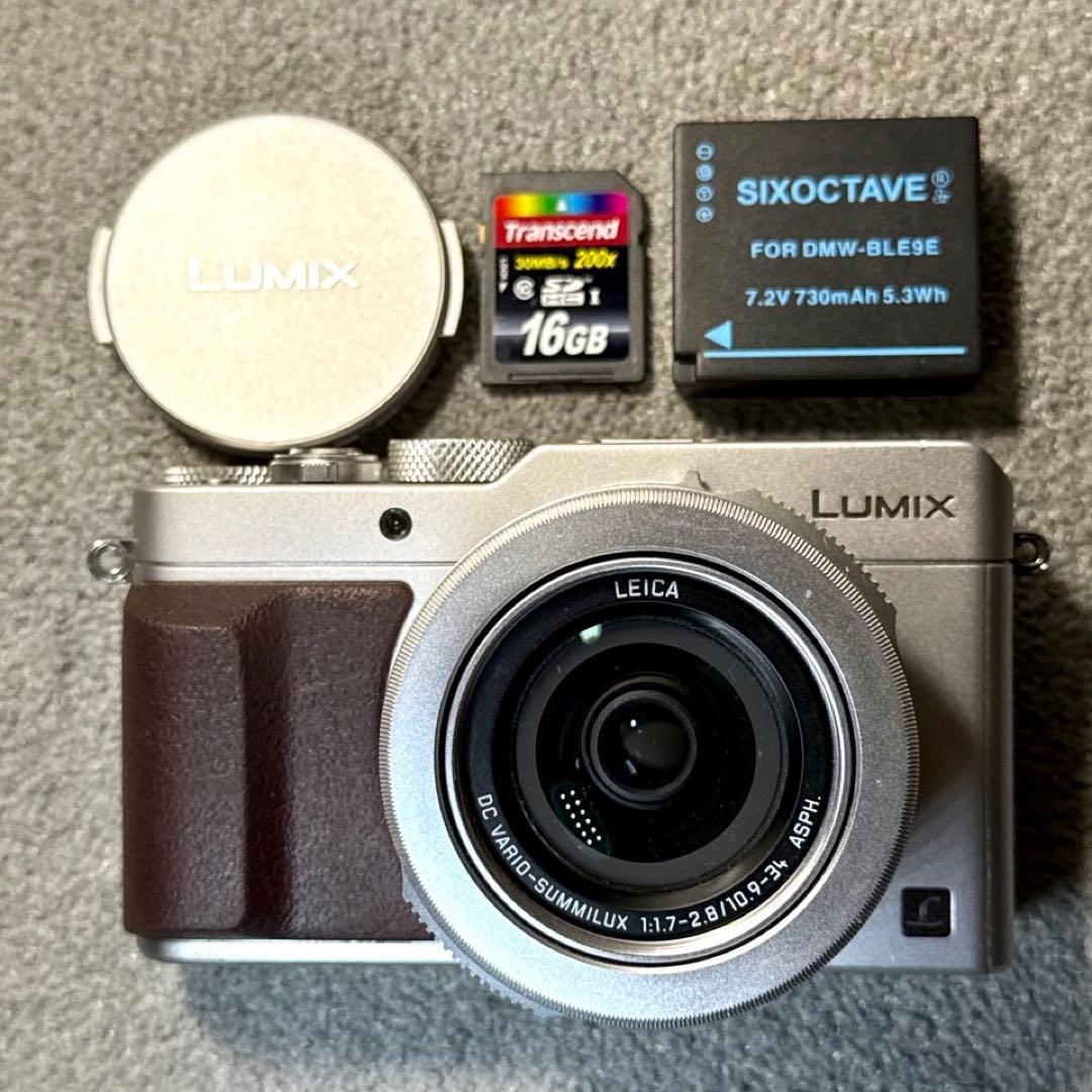 ☆動作OK Panasonic LUMIX DMC-LX100 バッテリー付き