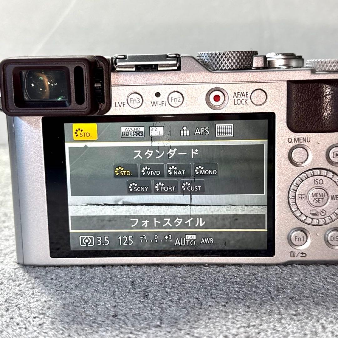 ☆動作OK Panasonic LUMIX DMC-LX100 バッテリー付き