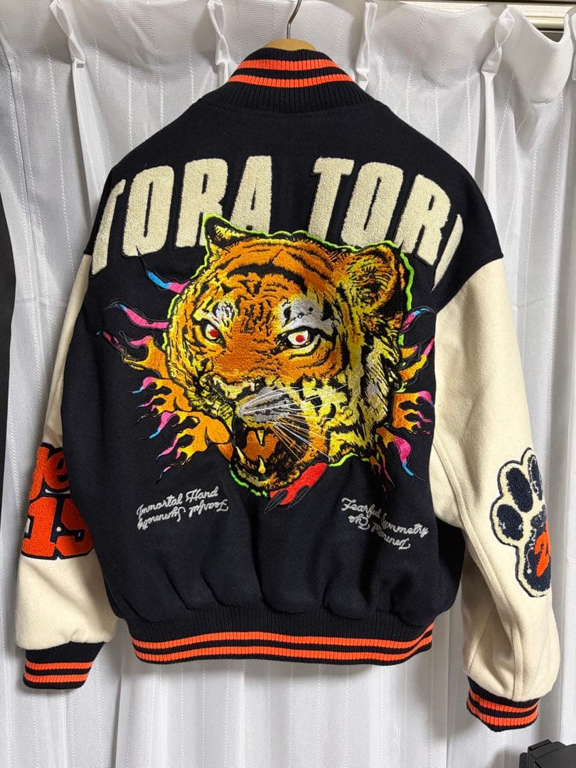ジャケット・アウター PALACE Tora Tora Varsity Jacket \"Navy\"