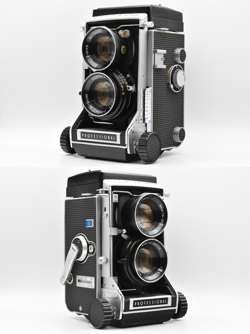 MAMIYA C33 PROFESSIONAL 80mm 2.8 ブルードット