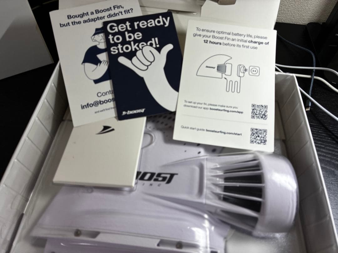 新品未使用　Boost Fin (フィンリーシュ・FCSアダプター付き)