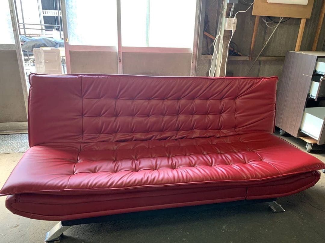 ✨‼️送料設置料無料‼️EJ349番✨ソファベッド