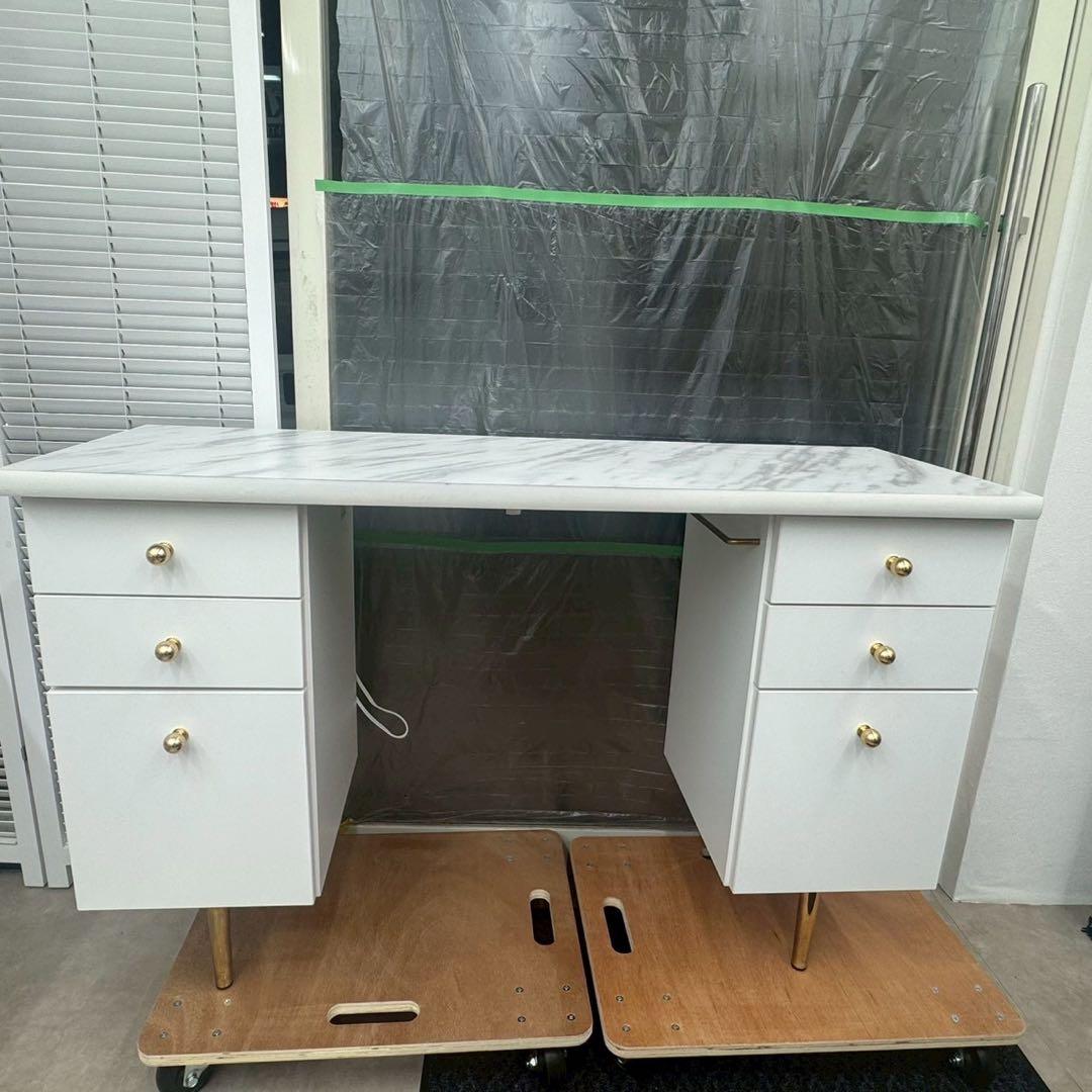 極美品　 フランフラン　エルドラド　コスメデスク