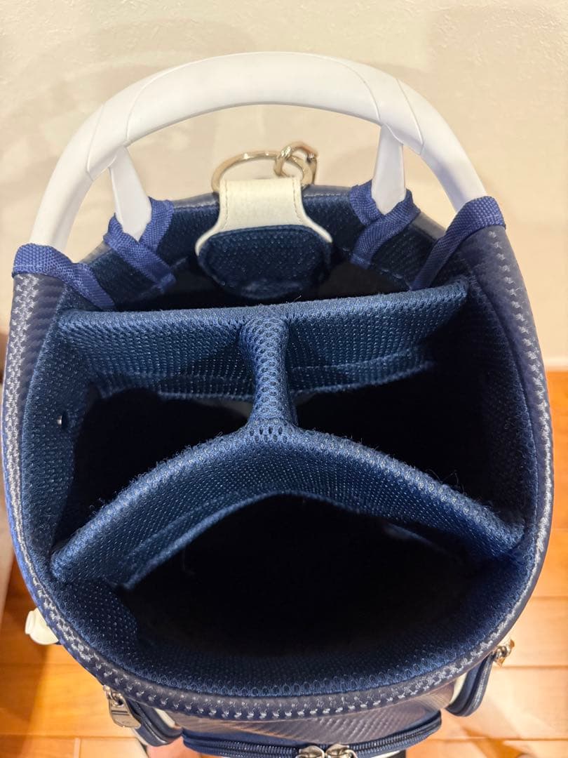 new balance キャディバッグ ホワイト/ネイビー/レッド