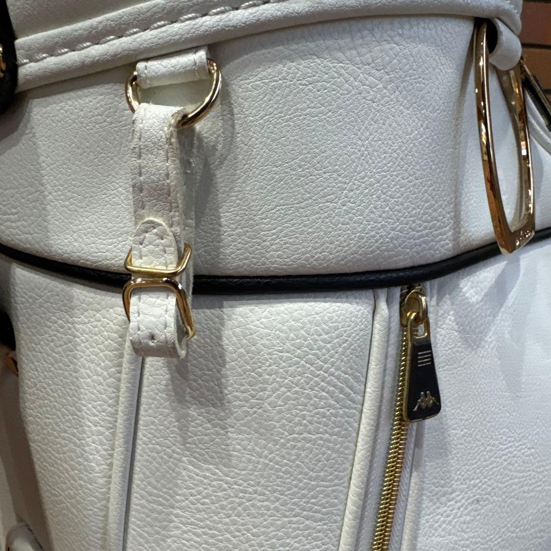 美品　2020 Kappa ゴルフ　キャディーバッグ