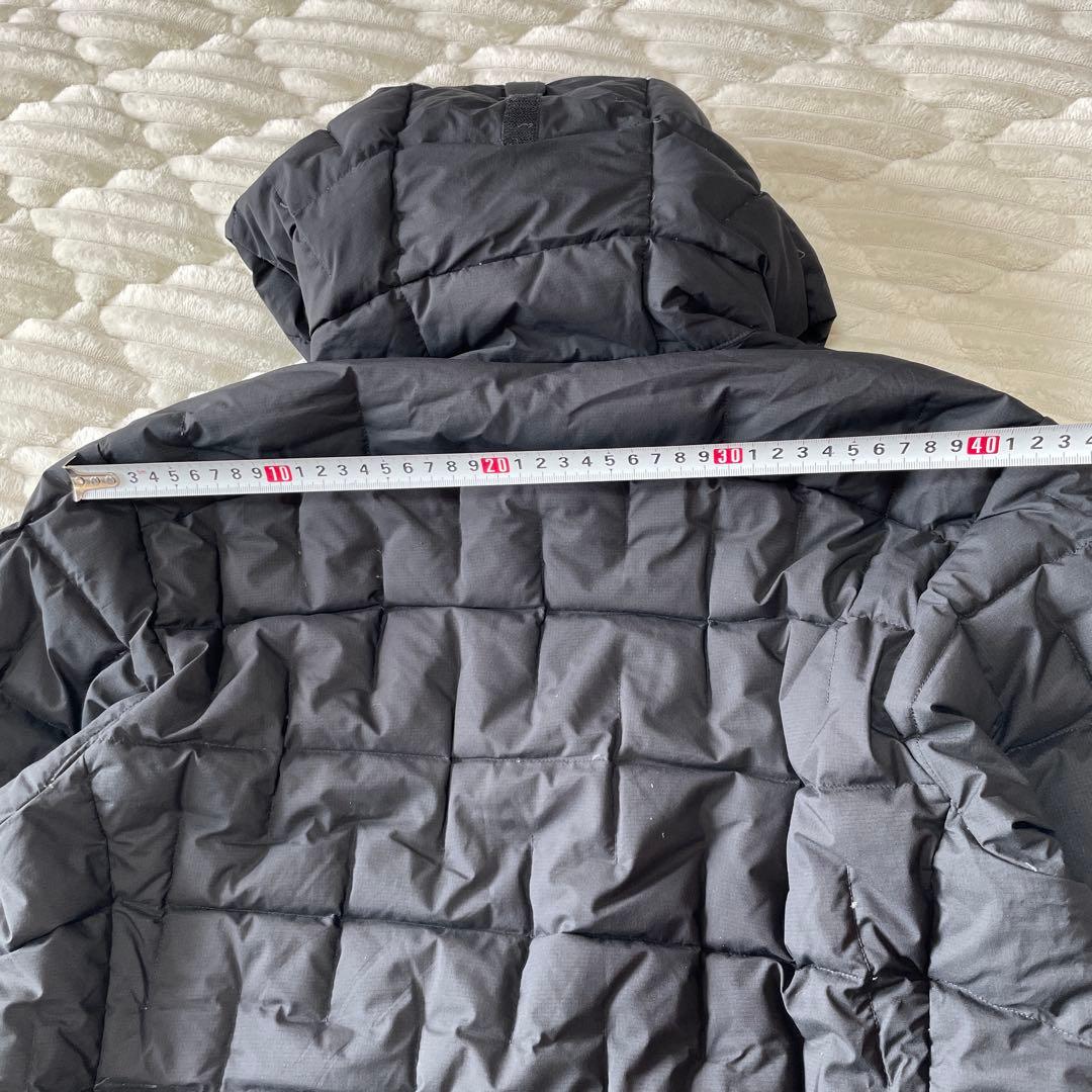 モンベル イグニスダウンパーカ S ブラック　ゴアテックス