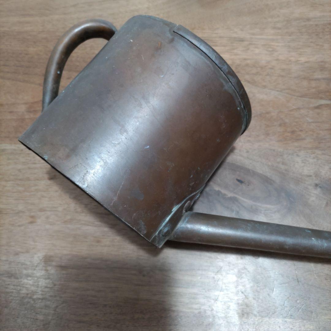 銅製じょうろ 古道具 アンティーク ジョウロ