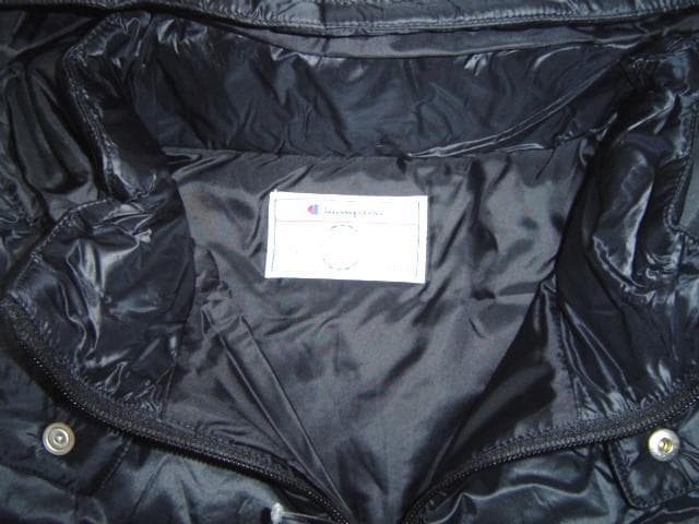 セール27% チャンピオンナイロン 中綿 保温フード ジャケトトフード取り外し