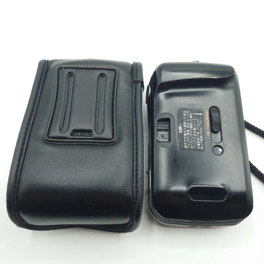 OLYMPUS コンパクトフィルムカメラ mju パノラマ ブラック　ケース付