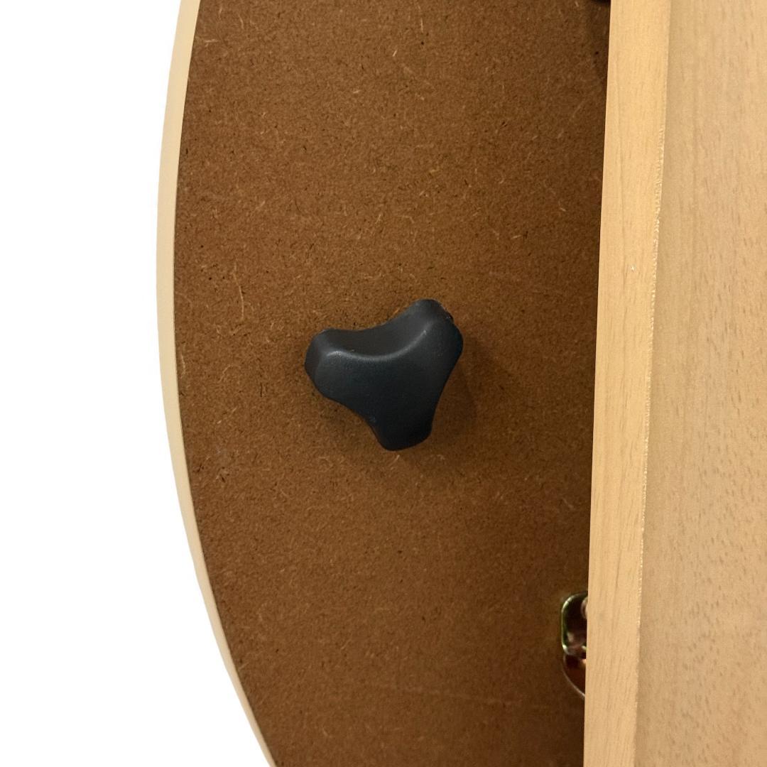 フォロー割【新品】折り畳み式　コンパクトな丸型こたつ 木目調 円卓こたつ