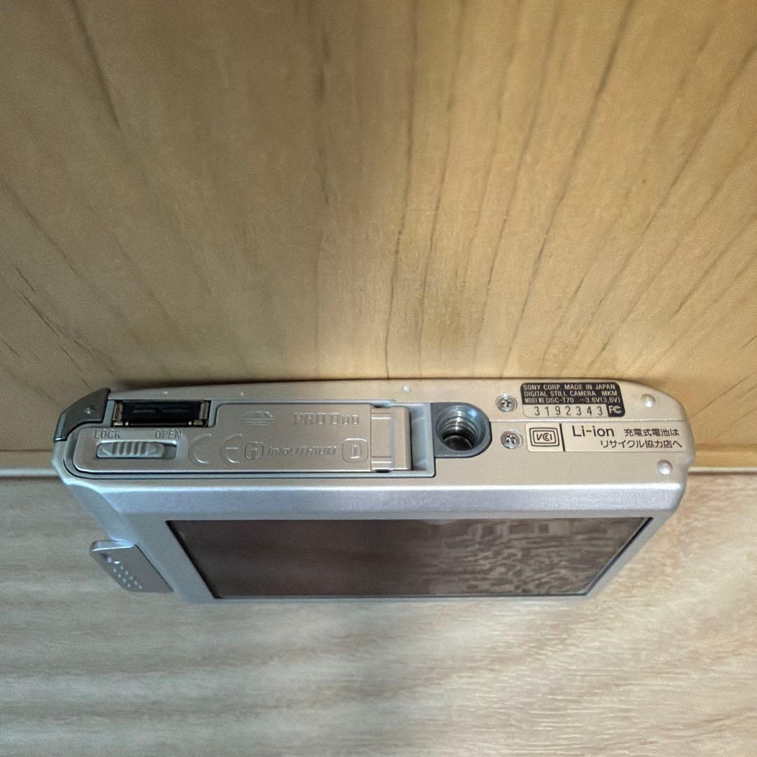 動作確認済み　SONY Cyber-shot DSC-T70 充電器付き