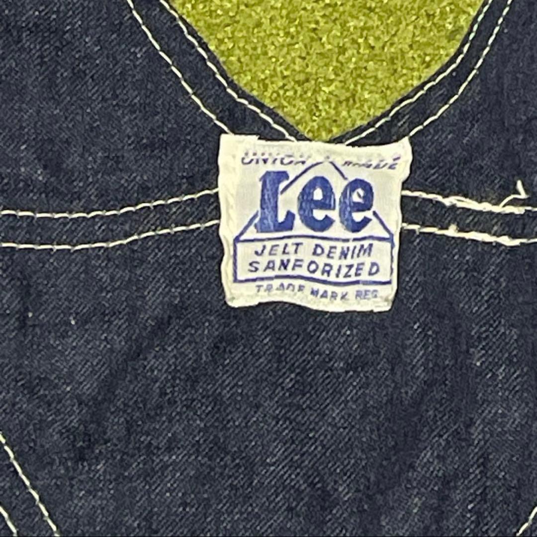 ほぼ新品★leeハウスタグオーバーオール★アーカイブス★40s復刻★濃紺☆日本製