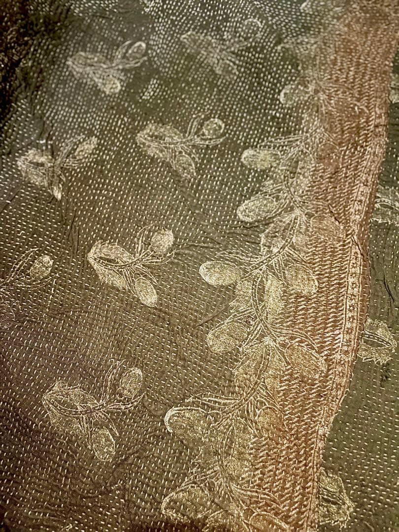 LIGHT YEARS ヴィンテージ キルト　刺子　染め　植物　ライトイヤーズ