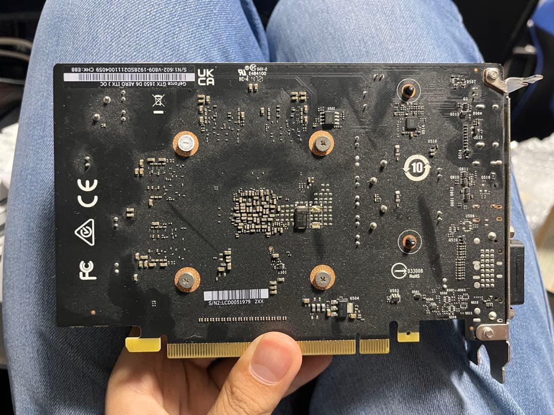 グラフィックボード・グラボ・ビデオカード MSI AERO GeForce GTX 1650