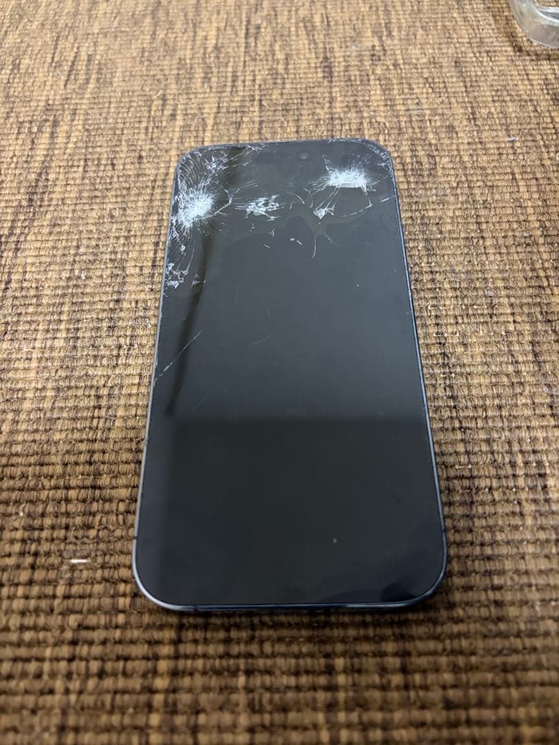 【ジャンク品】Apple iPhone 14 Pro 128GBディープパープル